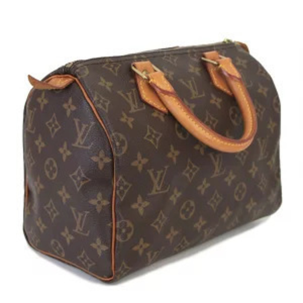 Louis Vuitton Handbag Monogram Speedy Brown